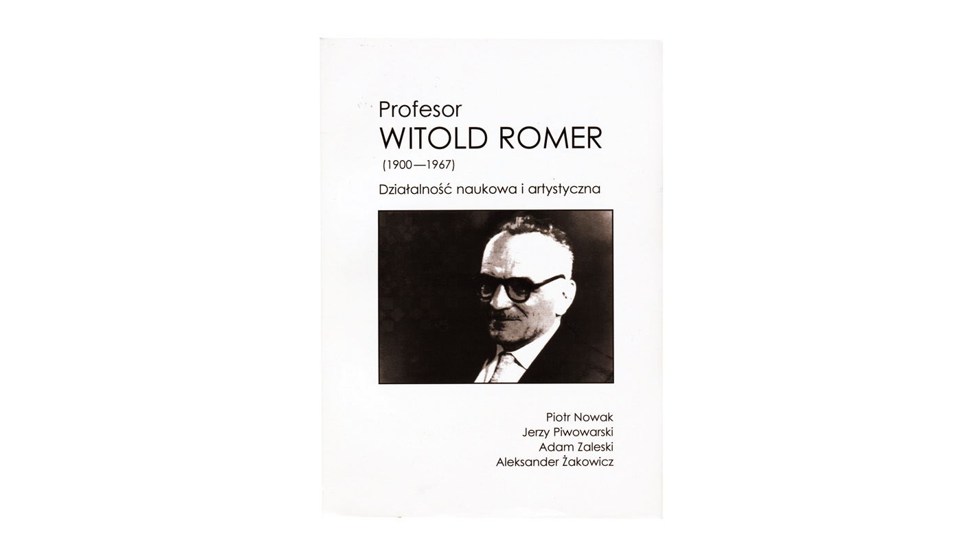 Profesor Witold Romer (1900-1967). Działalność naukowa i artystyczna - książka Dolnośląska Agencja jerG 1998
