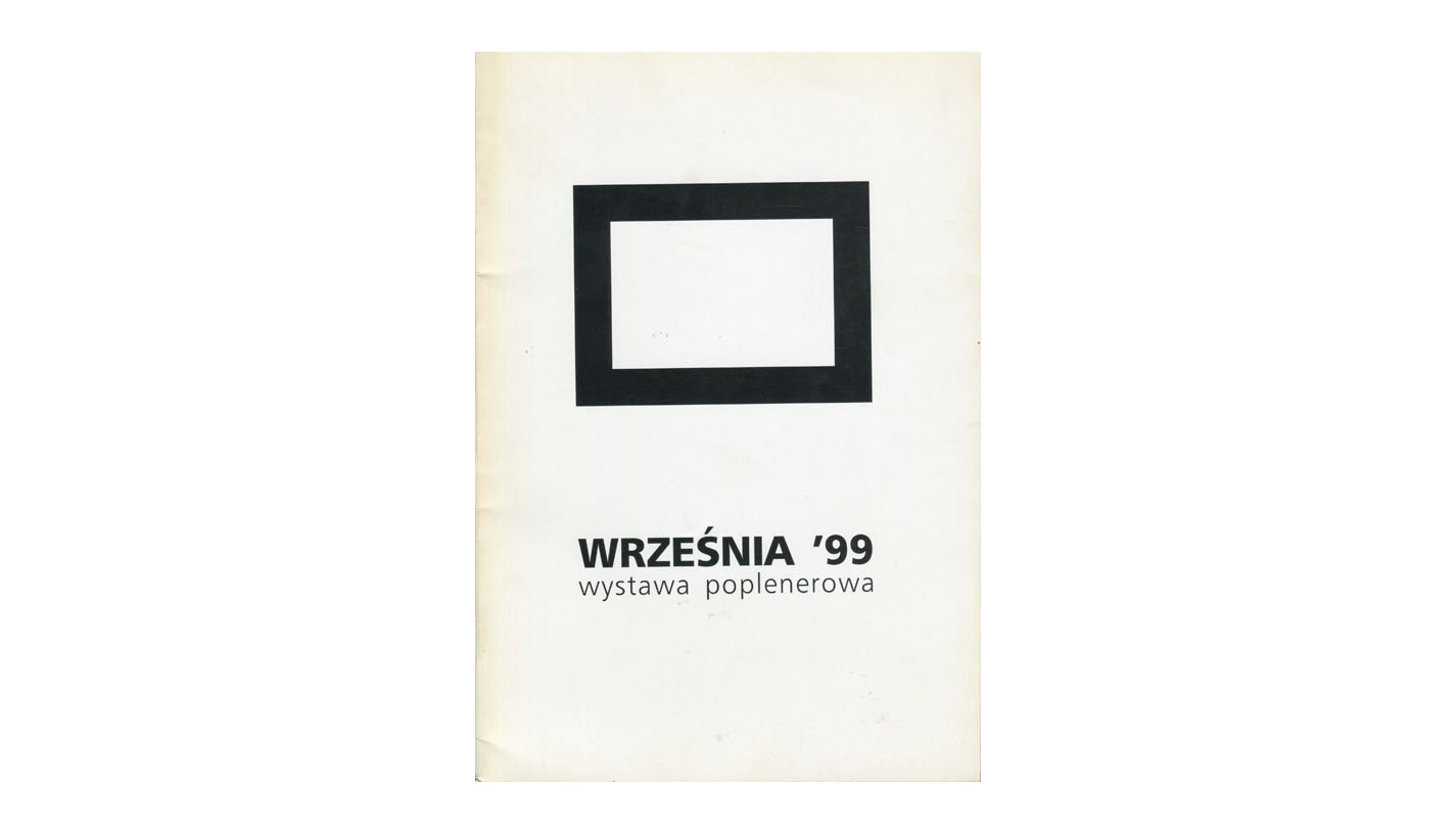 Września '99 - wystawa poplenerowa - katalog wystawy Muzeum Regionalne Września 1999