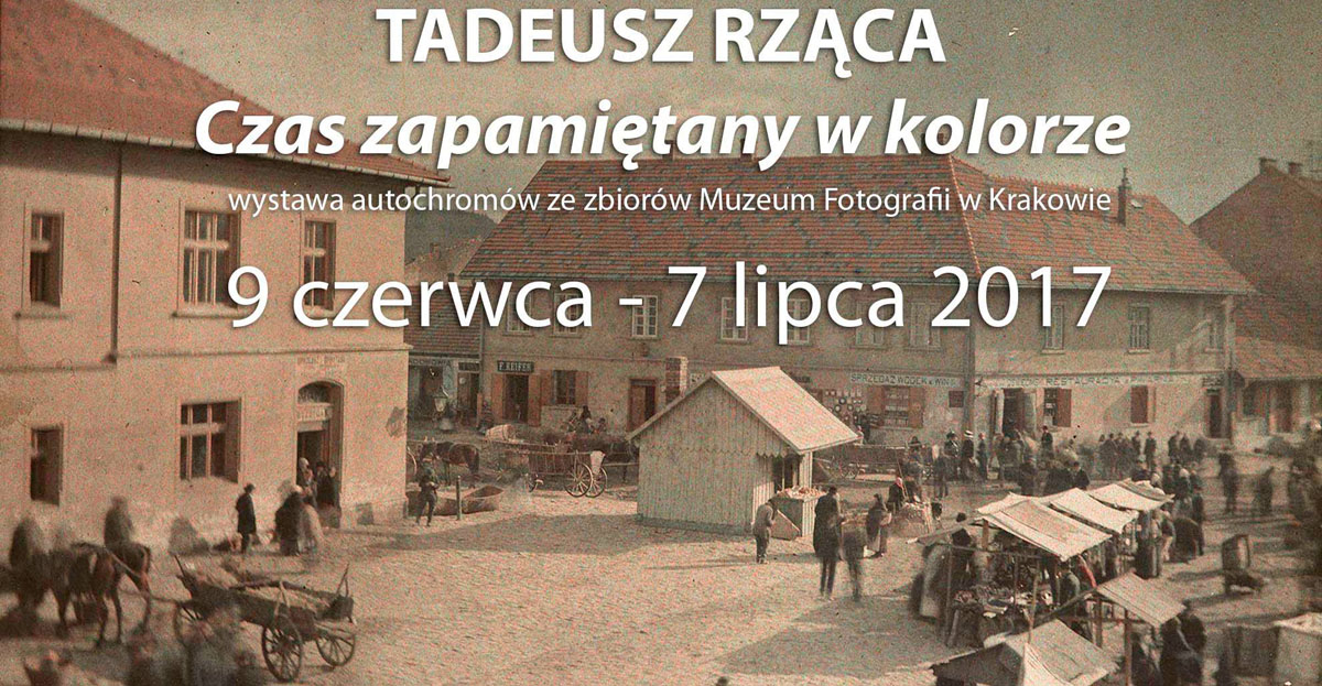 Tadeusz Rząca. Czas zapamiętany w kolorze - wystawa autochromów Galeria w Pałacu Vauxhall Krzeszowice