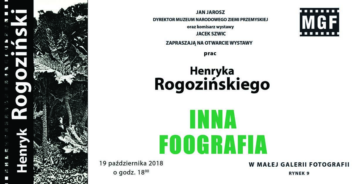 Henryk Rogoziński - Inna Fotografia - wystawa fotografii Mała Galeria Fotografii Przemyśl