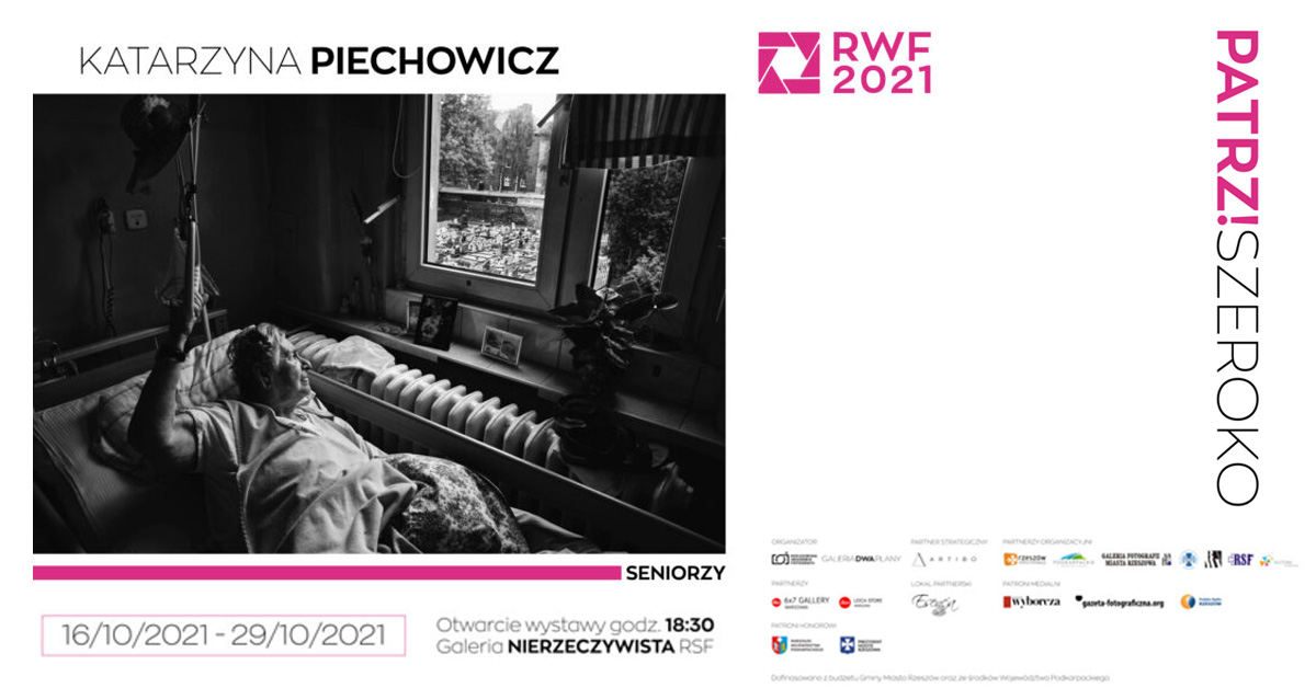 Katarzyna Piechowicz - Seniorzy - wystawa fotografii Galeria Nierzeczywista RSF Rzeszów