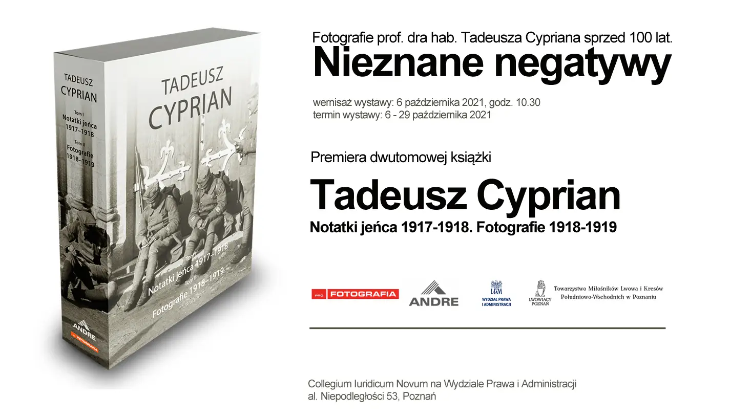 Fotografie prof. dra hab. Tadeusza Cypriana sprzed 100 lat. Nieznane negatywy / Tadeusz Cyprian. Notatki jeńca 1917-1918. Fotografie 1918-1919