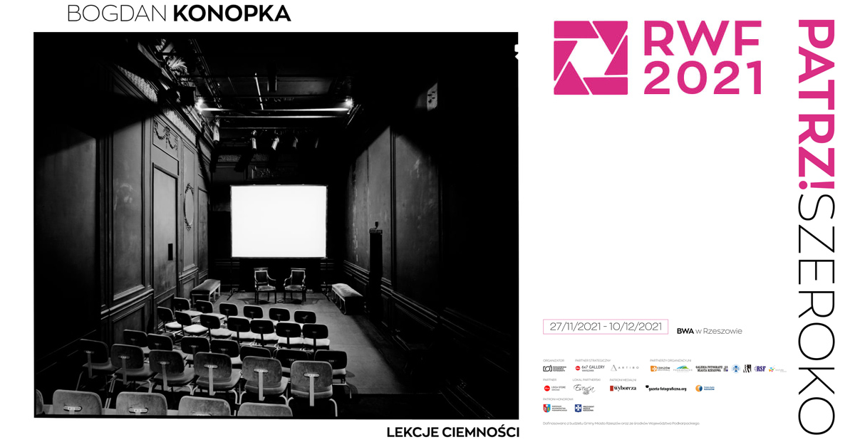 Bogdan Konopka - Lekcje ciemności / Leçons de Ténèbres - wystawa fotografii Galeria BWA Rzeszów