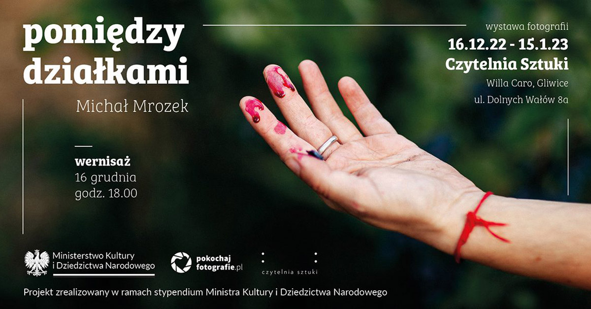 Michał Mrozek - Pomiędzy działkami - wystawa fotografii Czytelna Sztuki - Muzeum Gliwice