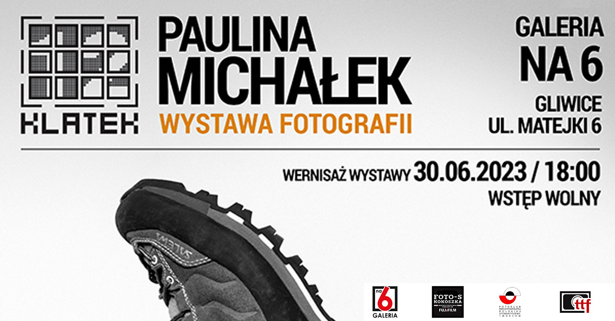 Paulina Michałek - 12 klatek - wystawa fotografii Galeria "na 6" Gliwice