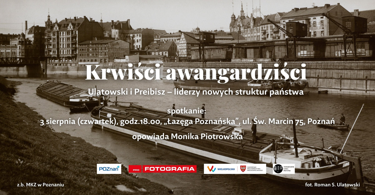Krwiści awangardziści - Bronisław Preisbisz i Roman Stanisław Ulatowski - spotkanie autorskie Łazęga Poznańska Poznań