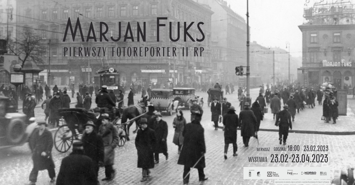 Marjan Fuks. Pierwszy reporter II RP - wystawa fotografii Muzeum Historii Fotografii "Jadernówka" Mielec