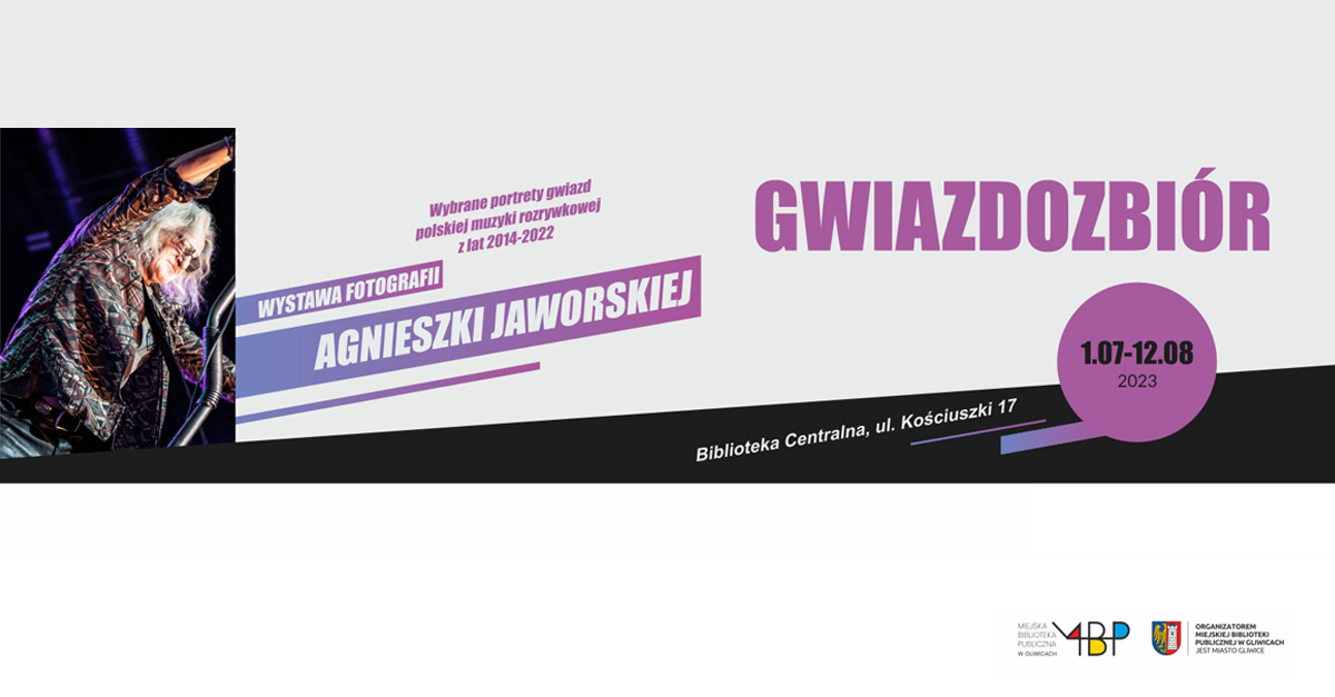 Agnieszka Jaworska - Gwiazdozbiór - wystawa fotografii Galeria Biblioteka Centralna Gliwice