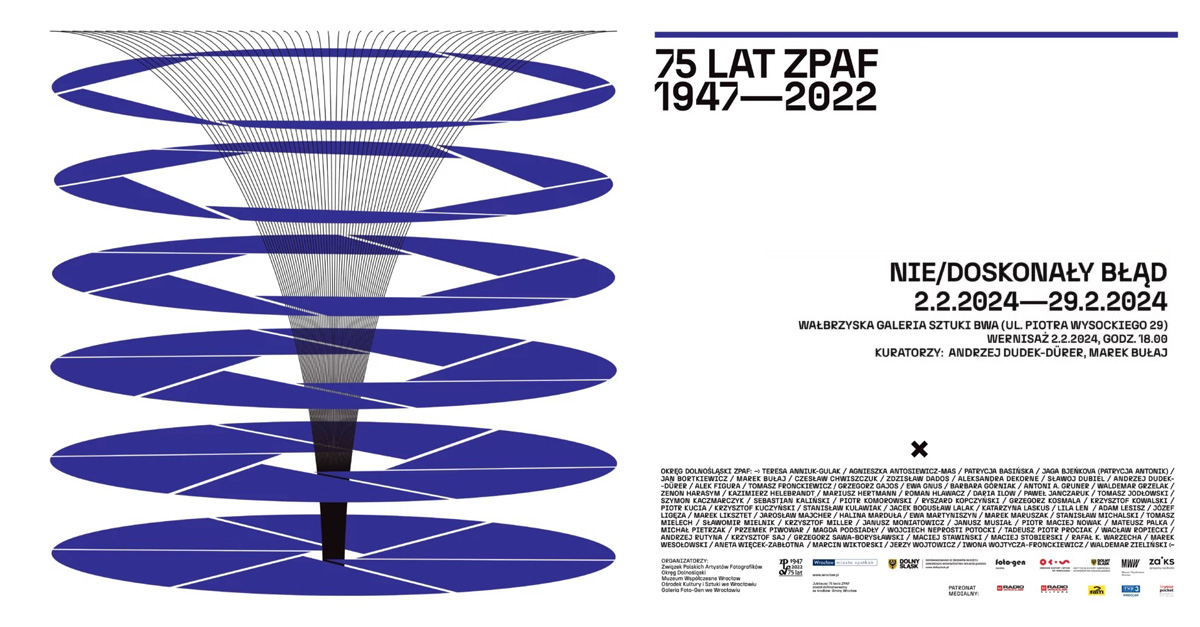 Nie/doskonały błąd - wystawa fotografii Stara Kopalnia Wałbrzyska Galeria Sztuki BWA Wałbrzych