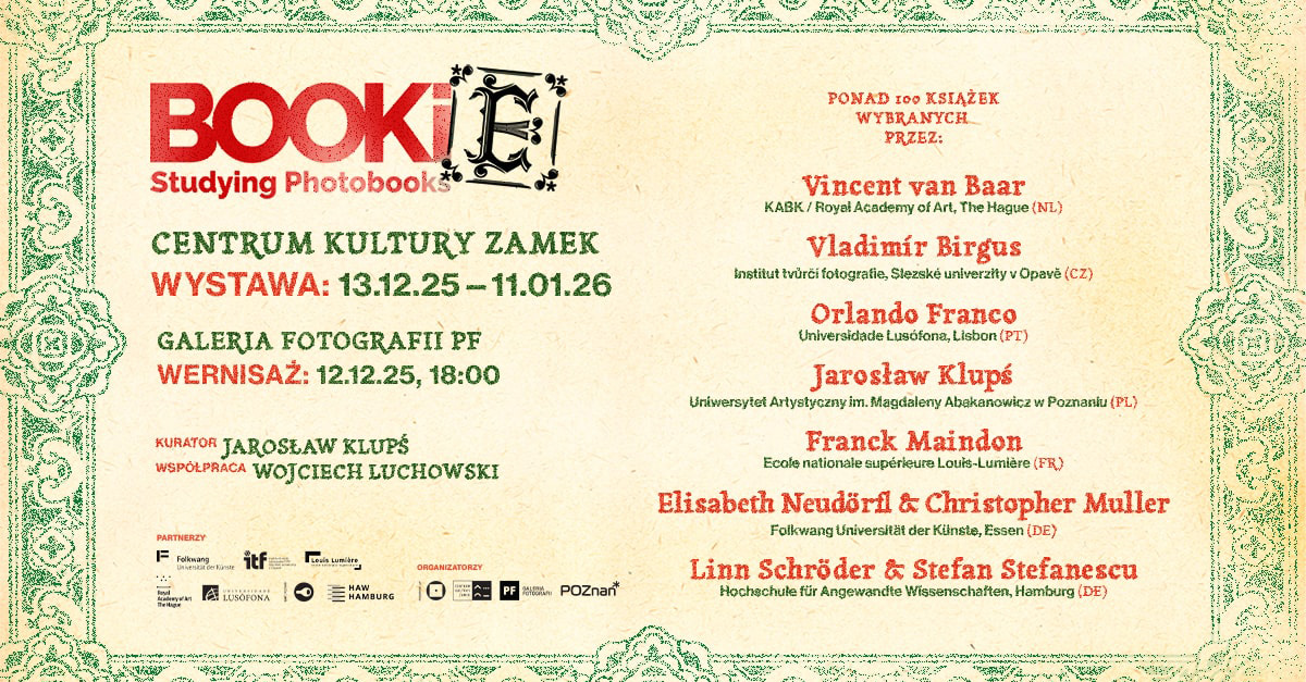 BOOKie. Studying Photobooks - wystawa fotografii Galeria Fotografii pf Poznań
