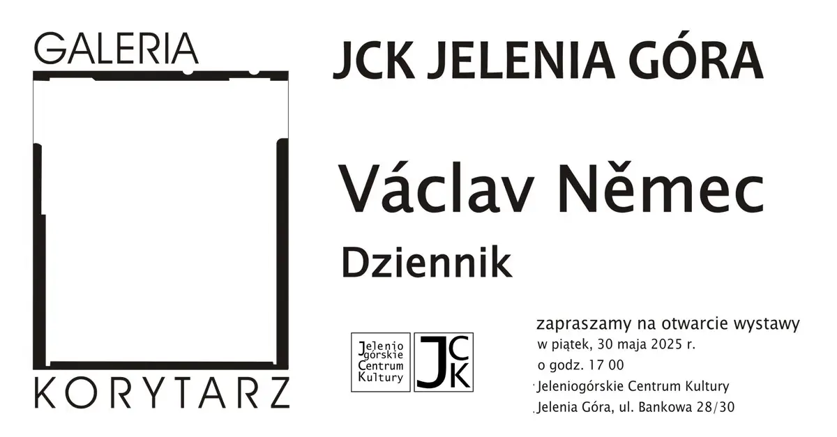 Václav Němec - Dziennik - wystawa fotografii Galeria Korytarz Jeleniogórskie Centrum Kultury Jelenia Góra