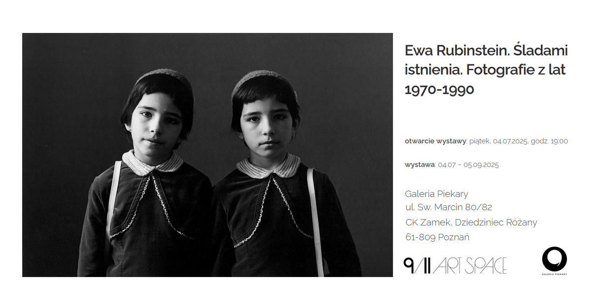Ewa Rubinstein. Śladami istnienia. Fotografie z lat 1970-1990 - wystawa fotografii - Galeria Piekary Poznań
