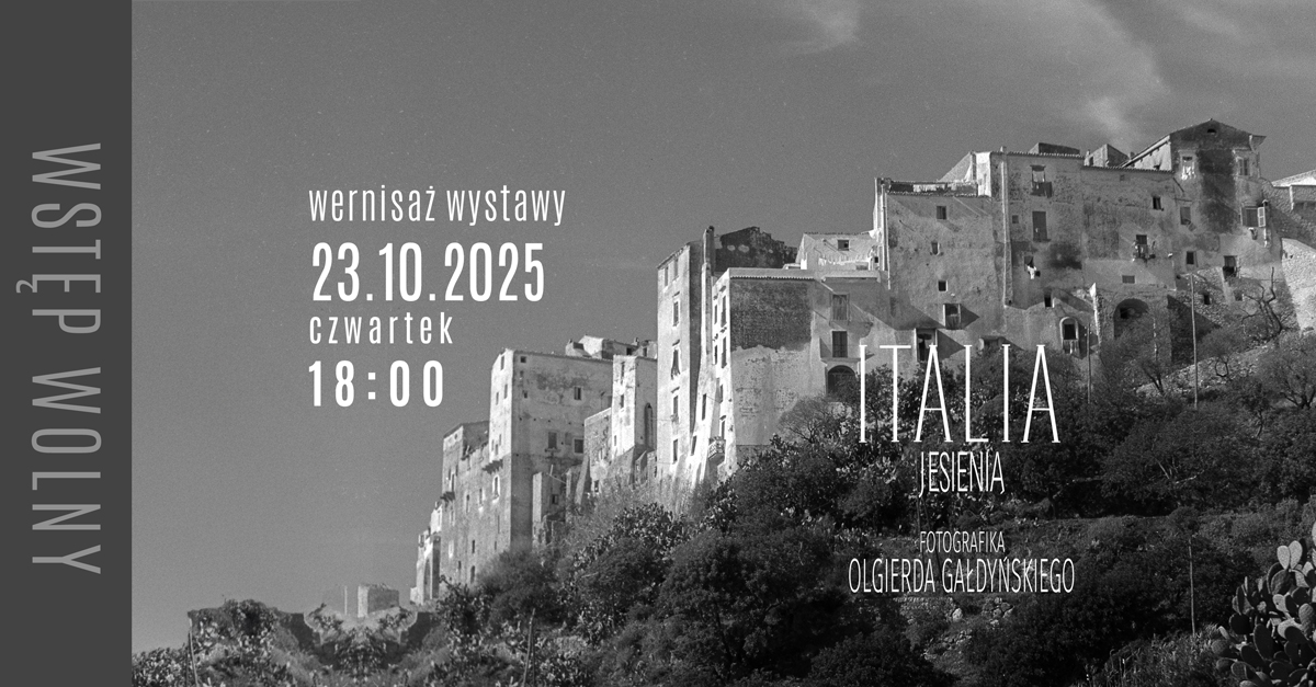 Olgierd Gałdyński - Italia jesienią - wystawa fotografii The BlacWall Gallery of Photography Toruń