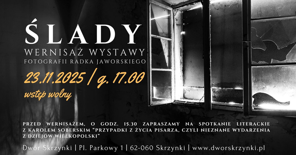 Radek Jaworski - Ślady - wystawa fotografii Galeria Skrzynki