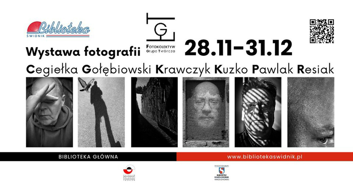 Hic sum - Oto ja - Fotokolektyw - wystawa fotografii Miejsko-Powiatowa Biblioteka Publiczna Świdnik