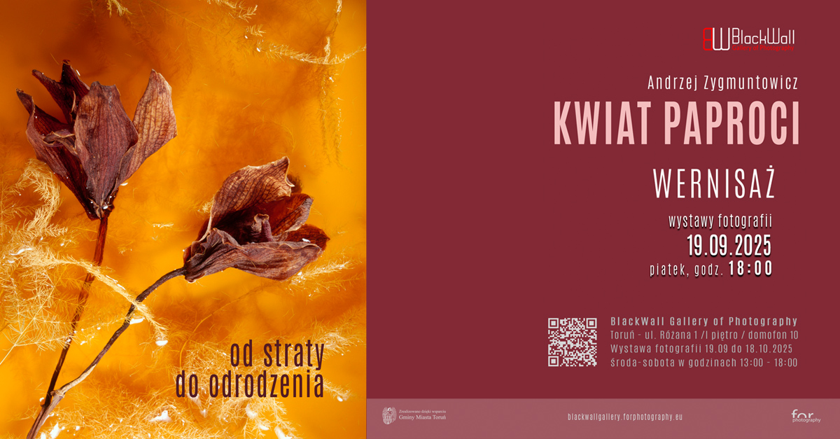 Andrzej Zygmuntowicz - Kwiat paproci - wystawa fotografii BlackWall Gallery of Photography Toruń