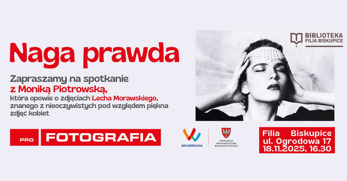 Monika Piotrowska - Naga prawda - spotkanie autorskie Biblioteka Publiczna Pobiedziska