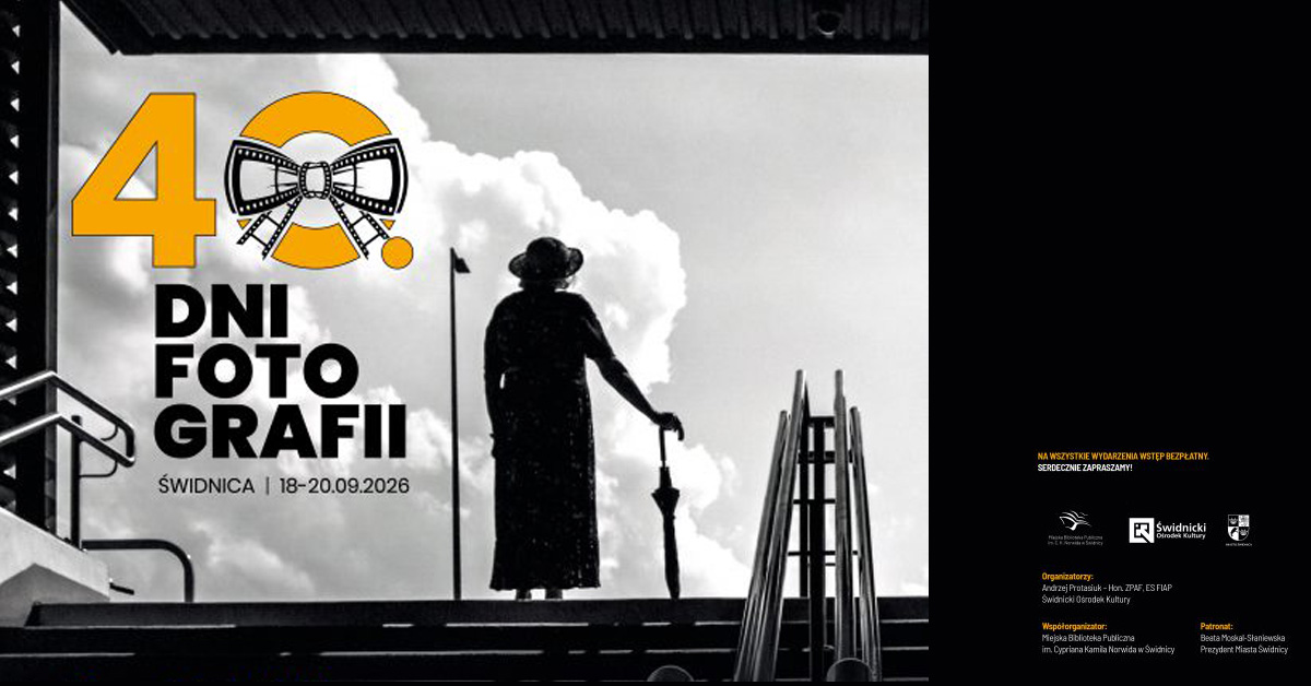 40. Dni Fotografii Świdnica 2026 - festiwal fotografii - Świdnica