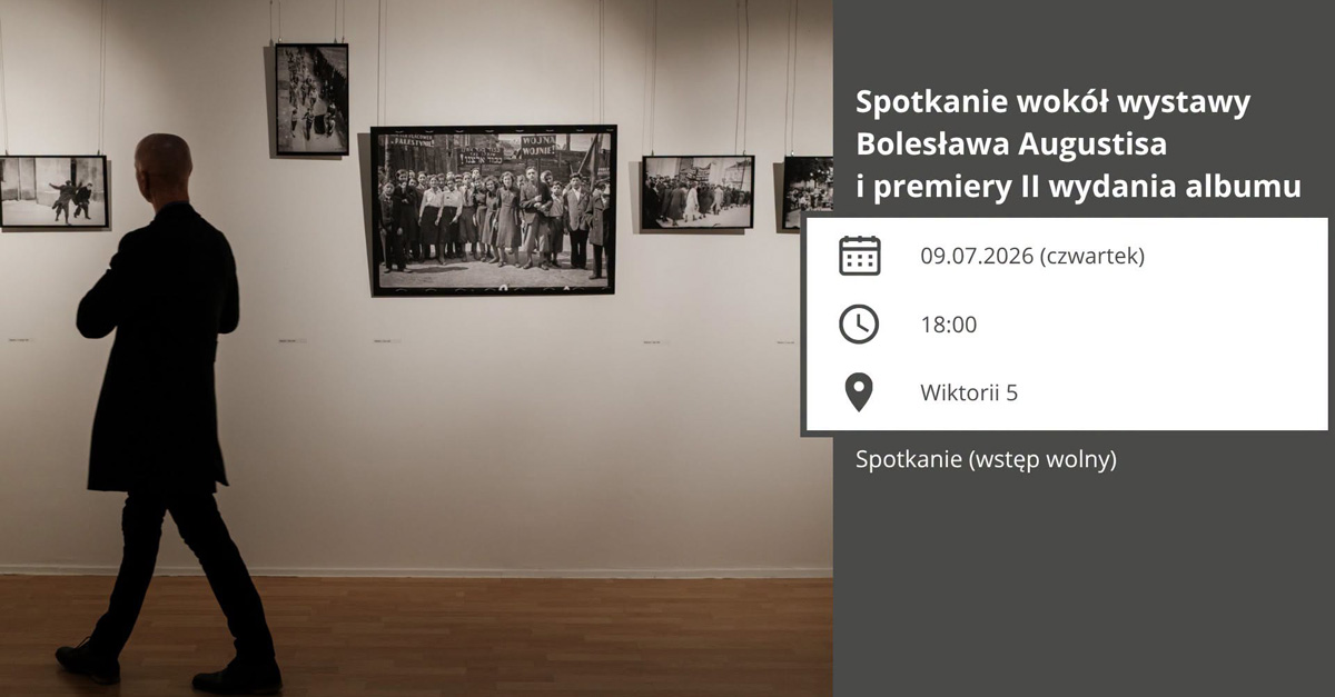 Bolesław Augustis. Two Homelands / Dwie Ojczyzny - wystawa fotografii Galeria im. Sleńdzińskich Białystok