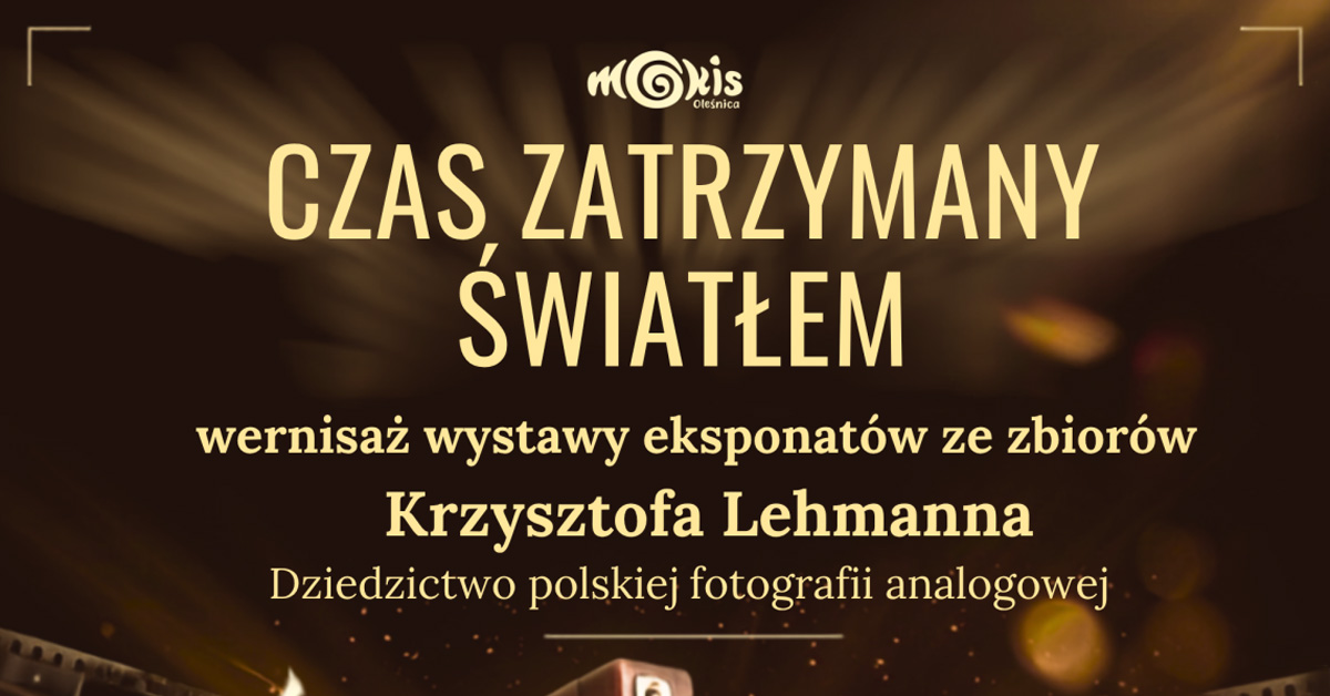 Spotkanie z Krzysztofem Lehmannem - Ocalić kadr - spotkanie autorskie Oleśnicki Dom Spotkań z Historią Oleśnica
