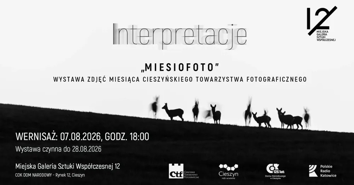 Interpretacje - Cieszyńskie Towarzystwo Fotograficzne - wystawa fotografii Cieszyński Ośrodek Kultury "Dom Narodowy" Cieszyn