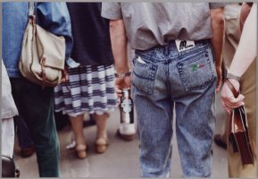 Arkadiusz Astrachancew, Sceny podczas antyprezydenckiej i antyrządowej demonstracji Solidarności, plac Trzech Krzyży, 18 maja 1993