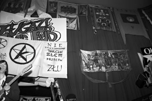 Klub Fugazi, Koncert Brygady Kryzys, 1992, fot. Waldemar Czapski