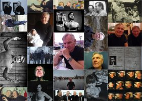 Józef Robakowski, z cyklu Fotomania 1939-2016, kolaż fotograficzny