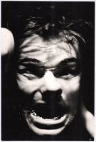 Michał Wasążnik, "Robert Brylewski", 1983, odbitka żelatynowo-srebrowa, 39 × 26,5 cm