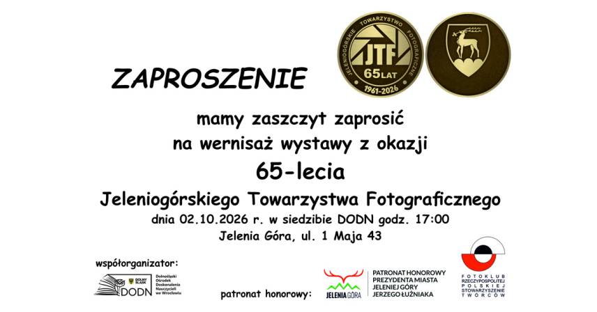 65 lat - Jeleniogórskie Towarzystwo Fotograficzne