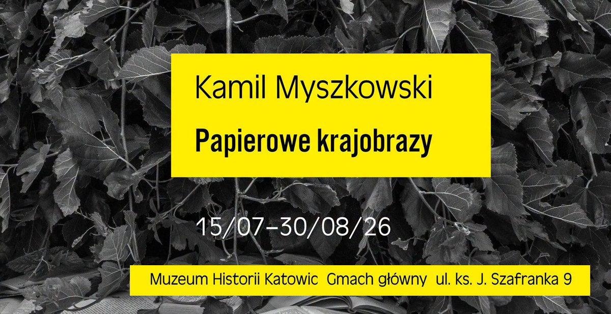 Kamil Myszkowski - Papierowe krajobrazy