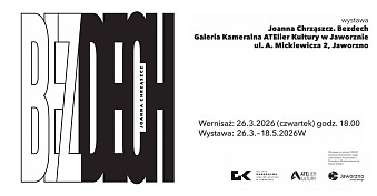 Joanna Chrząszcz - Bezdech - wystawa fotografii Galeria Kameralna ATElier Kultury Jaworzno