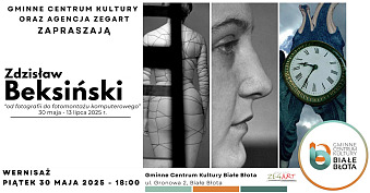 Zdzisław Beksiński - od fotografii do fotomontażu komputerowego - wystawa fotografii Gminne Centrum Kultury Białe Błota