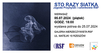 Jagoda Przybylak i członkowie RSF - Sto razy siatka - wystawa fotografii Galeria Nierzeczywista RSF Rzeszów