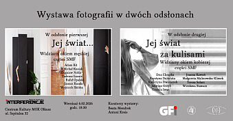 Jej świat… - Jej świat za kulisami - wystawa fotografii Galeria Fotografii Interferencje Olkusz