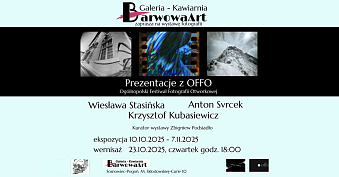 Prezentacje z OFFO - wystawa fotografii BarwowaArt Galeria - Kawiarnia Sosnowiec