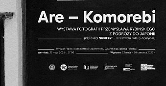 Przemysław Rybiński - Are-Komorebi - wystawa fotografii Galeria Palarnia Wydział Prawa i Administracji Gdańsk