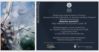 Mikołaj Nowacki - Bałtyckie opowieści - wystawa fotografii Kołobrzeski Instytut Kultury i Promocji Kołobrzeg