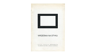 Września na styku - Ireneusz Zjeżdżałka, Waldemar Śliwczyński - katalog wystawy Muzeum Regionalne Września 1999