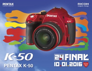 Specjalna limitowana edycja Pentaxa K50 na finał WOŚP